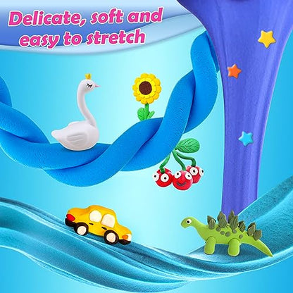 ESSENSON Air Dry Clay 210 Colors, Modeling Clay for Kids - color: 210 Colors