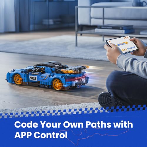 Sillbird Car Robot Building Kit with Remote Control STEM Gifts for Boys 8+