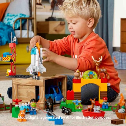 Vilbocr StellarX Spacecraft Building Blocks for Kids Ages 6-12 | 107-Piece STEM Toy Rocket Ship Set | Creative Construction Kit for Space Exploration, Birthday Gift & Classroom Activity - color: Spacecraft