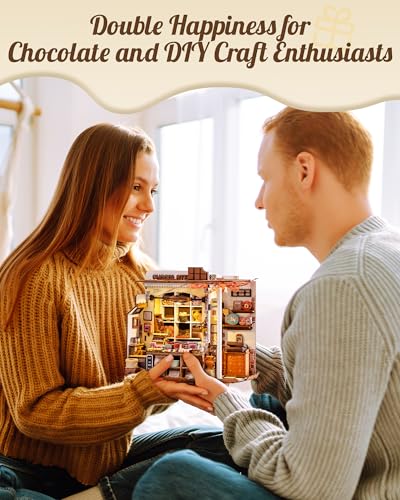 Rolife DIY Miniature House Shop Series - Henry's Chocolate Shop - color: Henry's Chocolate Shop