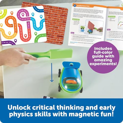 Learning Resources STEM Explorers Magnetworks, Magnetic Science Set, Physics Experiment Toys for Kids, Kindergarten and Preschool Classroom, Force and Motion Kit for Boys and Girls, Ages 5 and Up