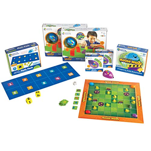 Learning Resources Code & Go Robot Mouse Classroom Set