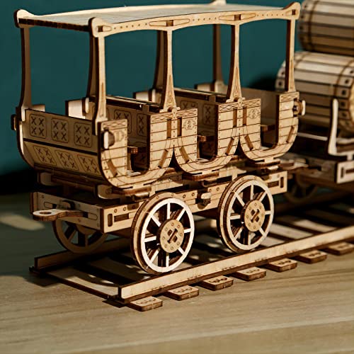3D Wooden Puzzles Wine Truck Model Kits, Brainteaser and Puzzle for Christmas/Birthday,Gifts for Adults and Teens to Build Combination - style: Wine Truck