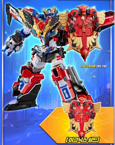 Metal Cardbot W Transforming Robot (Red Phoenix IGNIX) - color: Red Phoenix Ignix