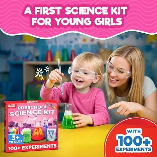 Doctor Jupiter Preschool Science Kit for Girls Ages 3-5, Birthday Gift - style: Preschool Science Kit for Girls: 3+