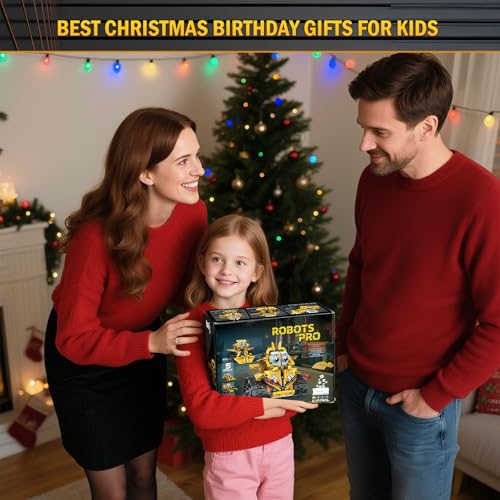 STEM Robot Building Kit for Kids Ages 8-16, 5 in 1 Robot Toys with APP & Remote Control, 269 PCS Programmable Engineering Building Blocks Birthday Gifts for Boys Girls Age 6 7 8 9 10 11 12+ - style: 11