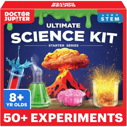 Doctor Jupiter Ultimate Science Experiments Kit for Kids Ages 8+ - style: Ultimate Science Kit Starter: 8+