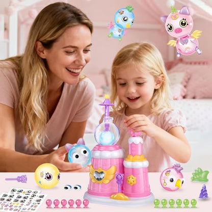 nicknack Princess Pink Balloon Animals Kit with Pump Craft Kits Girls Gifts - color: Princess Pink