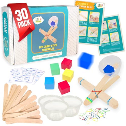 Catapult Kit for Kids, 30-Pack - Bulk STEM Kit for Classrooms, Ages 8+ - size: 30 Pack