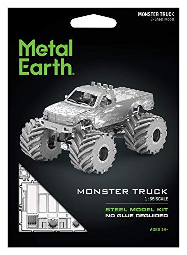 Fascinations Metal Earth Monster Truck 3D Metal Model Kit