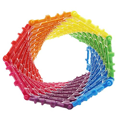 That Hinge Toy 504 Piece Age 7+ STEM Kids Building Toy - 7 Colors - style: 504 Pieces 7 Colors