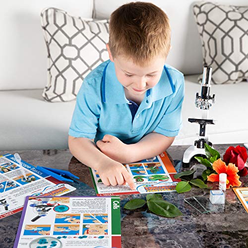 AmScope BK-EXCL1 Microscope Experiment & Activity Cards, Set of 6
