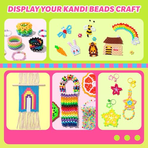Simetufy 10000Pcs Pony Beads Bulk, 56 Colors 6x9MM Plastic Kandi Beads Kit for Crafts Bracelet Making Hair Braiding Jewelry Key Chains DIY Gifts, 5.74lb (2 Large Boxes) - color: 56colors-10080pcs