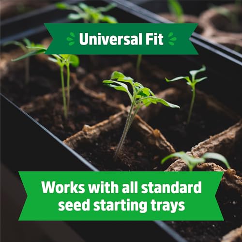 Back to the Roots Grow Kit Refill Pack - size: 3 inches x 4.125 inches x 10 inches, style: Seed Starting Trays 5x10ct