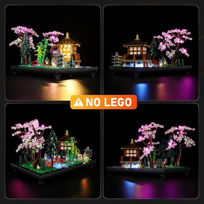 LIGHTAILING Light for Lego- 10315 Tranquil-Garden - Led Lighting Kit Compatible with Lego Building Blocks Model - NOT Included The Model Set - style: (Only Light) 10315 Tranquil Garden