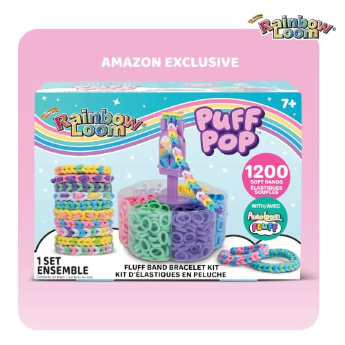 Rainbow Loom Puff Pop Fluff Band Bracelet Making Kit, DIY Craft 7+ - style: Puff Pop Set