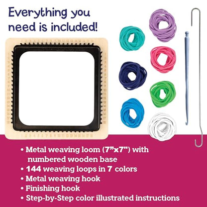 MindWare Make Your Own Potholder Weaving Loom Kit - Ages 8 and Up