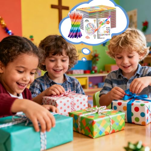 BenLouis 24 Pcs Bible Verses Mini Coloring Books for Kids Party Favors - style: Bible