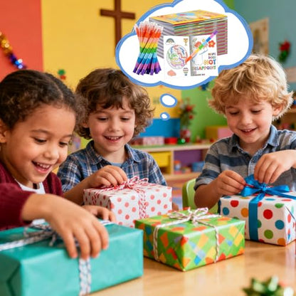BenLouis 24 Pcs Bible Verses Mini Coloring Books for Kids Party Favors - style: Bible