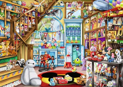 Ravensburger Disney-Pixar Toy Store Jigsaw Puzzle - 1000 piece Puzzle for Adults and Kids | Unique Softclick Technology | Eco-Friendly Material | FSC Certified - style: Original Packaging