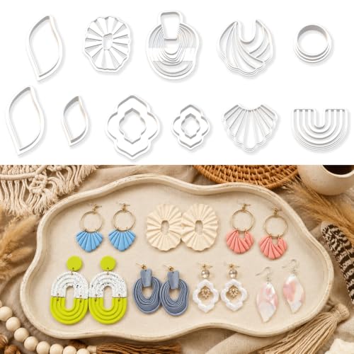 11PCS Boho Polymer Clay Cutters Set - color: Bohemia-12pcs