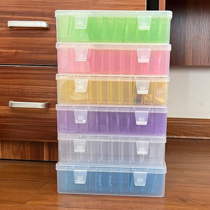 31-Piece Green Inner Box Organizer for Resin Crafts - color: Green
