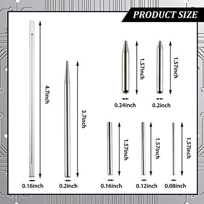 Honoson 12 Pcs Metal Model Tool Kit for 3D Earth Puzzles