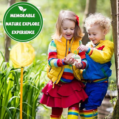 Kids Scavenger Hunt Game - Nature Edition, Toddler Outdoor Nature Scavenger Hunt Cards, Camping Toys Games for 3 Year Old's & Up, Outdoors Preschooler Activity Educational Family Fun Game Gift