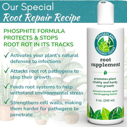 Root Rot Repair for Houseplants, Root Supplement & Recovery Drops, 8 oz