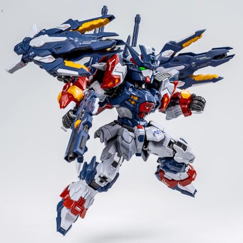 Pipigirl Mecha Assembly Mech Action Figure, Tian Wei, Complete Alloy Skeleton, 5.5 inch Easy to Assemble Collectible Mecha Kits - color: Tianwei