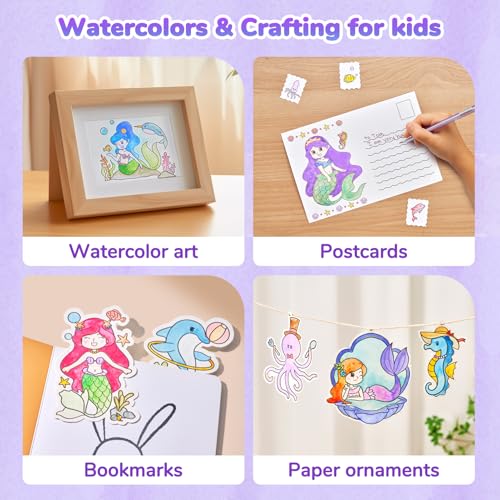 JoyCat Paint with Water Coloring Books for Toddlers (Underwater World) - style: Underwater World