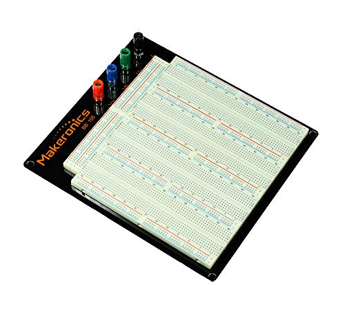 3220 Tie-point Solderless Breadboard Kit 140 U-shape 65 Jumper Wires