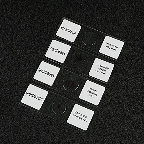 Prepared Parasitology Microscope Slide Set, Excellent 30pcs Slides Resource for Instruction at The College Level (Parasitology) - color: Parasitology