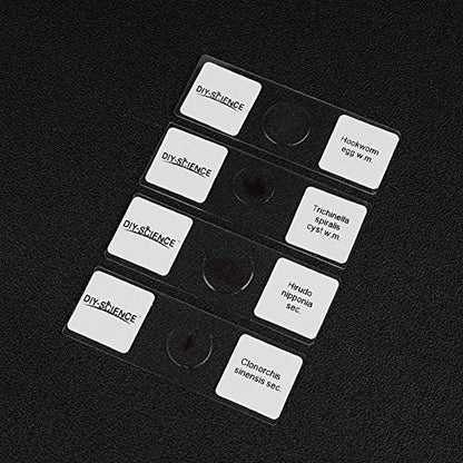 Prepared Parasitology Microscope Slide Set, Excellent 30pcs Slides Resource for Instruction at The College Level (Parasitology) - color: Parasitology