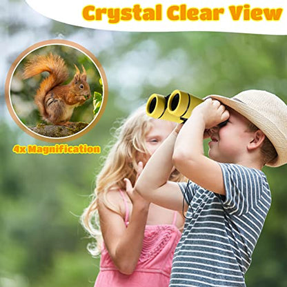 Yunsailing 6 Pcs Binoculars for Kids for Age 3-12 Years - color: Cute Colors