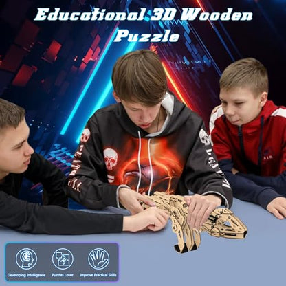 Mechanical Claw Model Kit, 3D Wooden ClawBot Puzzle for Adults and Teens