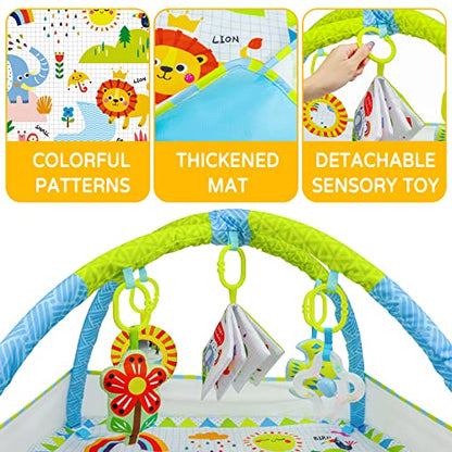 Dr.Rapeti Baby Play Mat, Baby Play Gym, Playmat & Floor Gyms, Baby Ball Pit - size: 32*32inch