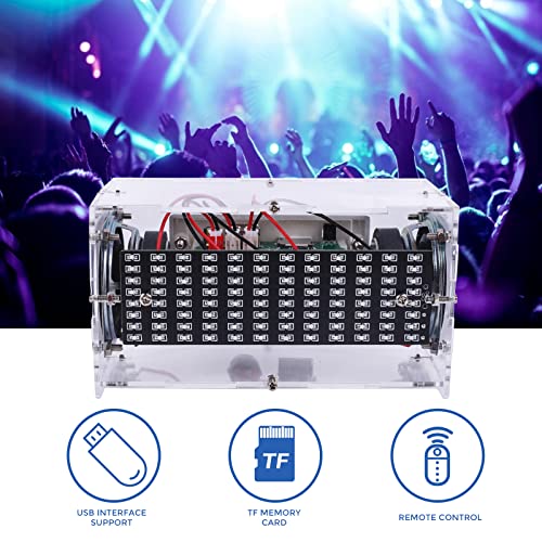 MiOYOOW Spectrum DIY Bluetooth Speaker Kit, Electronics Project for Adults