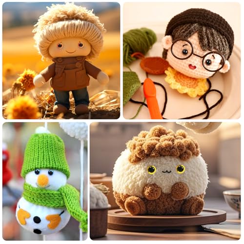 TOAOB 20pcs Sew On Safety Eyes Buttons 10.5mm 5 Colors Plastic Mushroom Domed Sewing Crafting Eyes for DIY Stuffed Animals Amigurumis Crochet Doll Making - size: 10.5mm