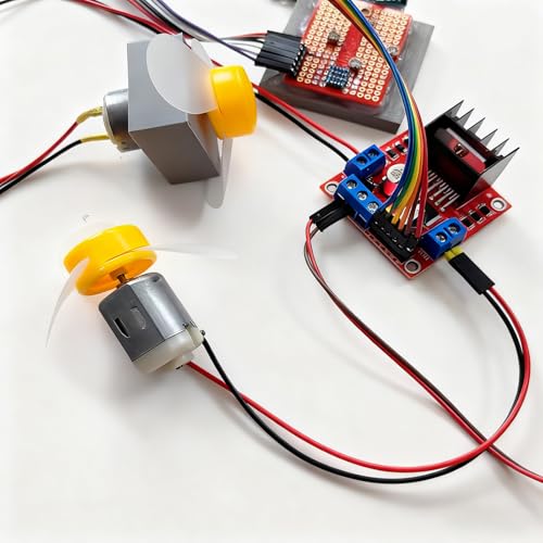 Gikfun DC 3V-6V 130 Mini Electric Motor, 10 Pack