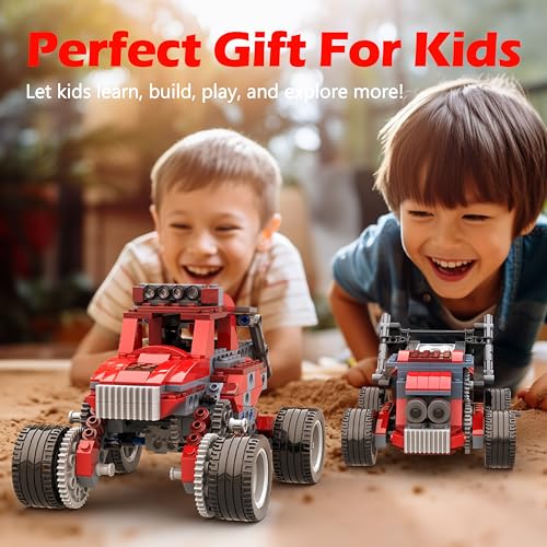 Apitor Robot B 8-in-1 Monster Truck Building Kit STEM Toys for Kids 6-12 - style: Robot B