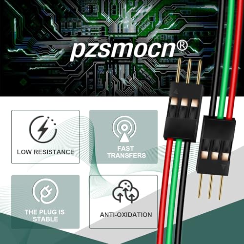 15 Sets / 75 Pcs for Dupont 2.54mm 3-Pin Male-Male Connector Kit - size: 3-Pin, style: Male to Male