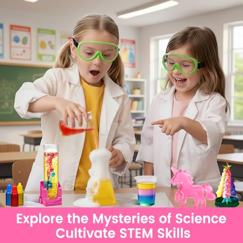 Girls Science Kit for Kids 250+Science Experiments Stem Toy Learning - style: Ultimate Science Kit