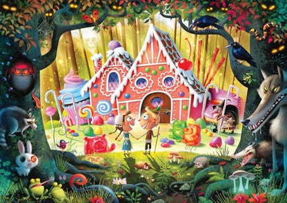 Ravensburger Dean Macadam Hansel and Gretel Beware! 1000 Piece Jigsaw Puzzle for Adults - 12000415 - Handcrafted Tooling, Made in Germany, Every Piece Fits Together Perfectly - style: Hansel and Gretel Beware!