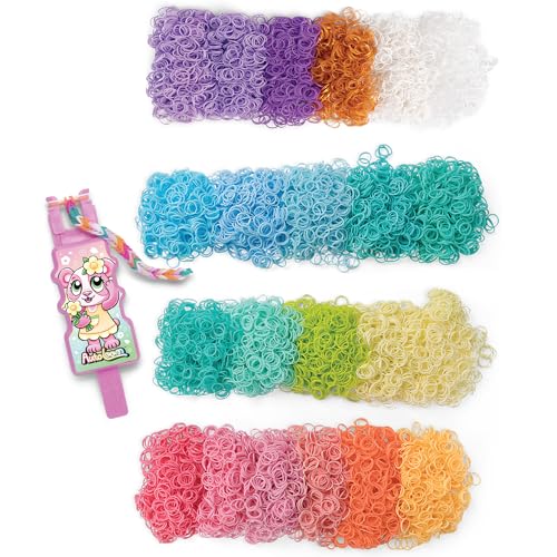 Rainbow Loom 11,000 Pastel Bands AutoLoom Mega Pack - 22 Soft Colors