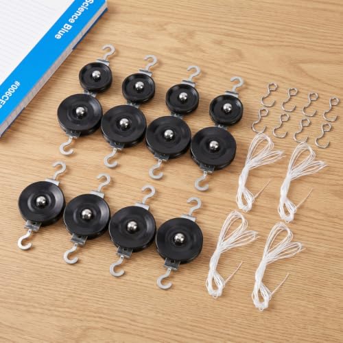 Metal Pulley Set for Physics Experiments