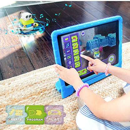 BOTZEES Classic Plus Coding Robots for Kids, Remote Control Robot, 8 in 1 AR STEM Toys for 4+ Years Old Kids (APP Based, iOS, Android and Kindle Fire Compatible)