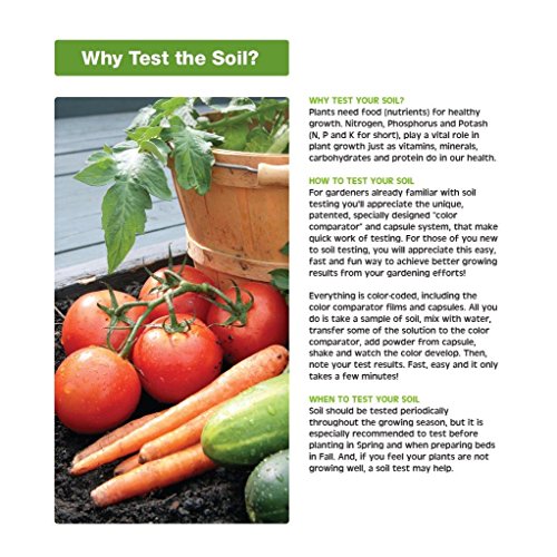 Luster Leaf 1612 Rapitest pH Soil Tester - style: Soil Test Kit for pH