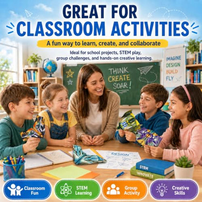 Xuoent Paper Airplane Kit, Origami Kit for Kids, World Classic Paper Planes - color: Green