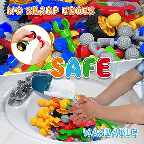Building Toys for Kids Ages 4-8, STEM Toys for 3 4 5 6 7+ Year Old Boy Gift - style: 170pcs